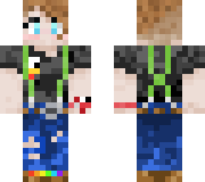 super sockdragon suspenders and chicken shirt 1.3