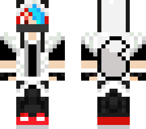zorro blanco azul