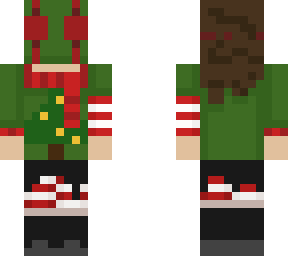 christmas masked girl!
