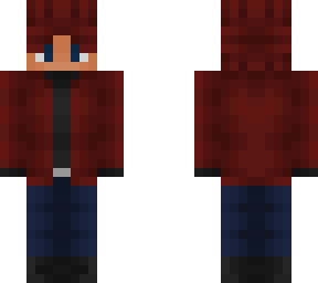 red, blue and black