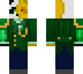 (v2/better eyes) rich panda cyborg golden (mjfnh)