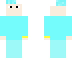 bow with snow in his hair