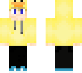 duck blonde boy