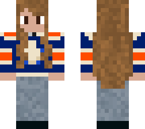 female oilers hockey fan