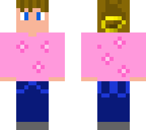 girl with brown hair and pink clothing