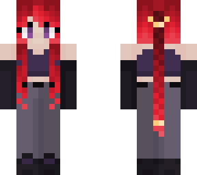 red hair