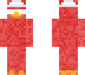 red penguin with sunglasses