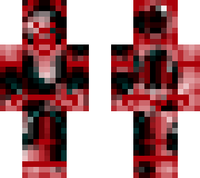 Corrupted Red Steve (AfterDread ANNOUNCEMENT) | Minecraft Skin