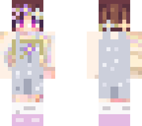 my new skin for spring video on youtube mcdiary or radkadie yt