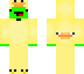 aiteneater in a ducky costume