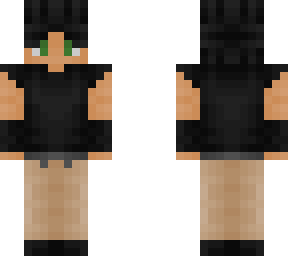 black and beige