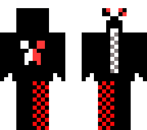 black kinder red