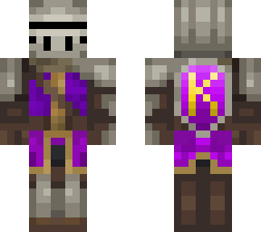 purple knight | Minecraft Skins