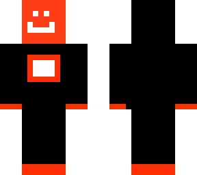 red computer man