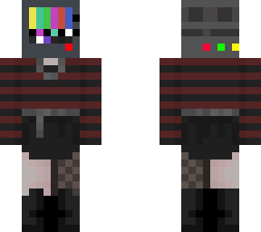 tv head stripes