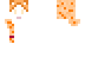 orange cat lover skin base