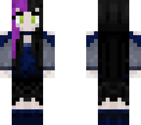 psychopeanut (me, purple hair)