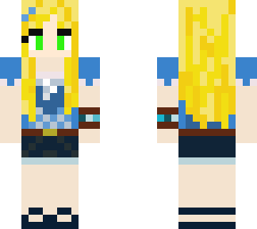 skin shirtpanta azzurra