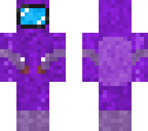 3d amoung us violet character (fixed)