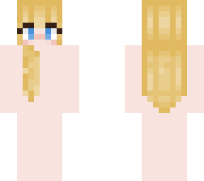 blonde base skin girl