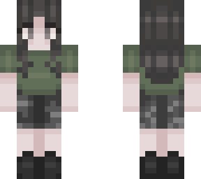 green t-shirt