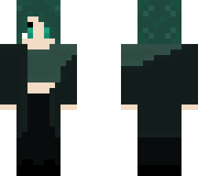 teal haired elf