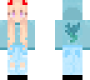 teal hoodie with flower update