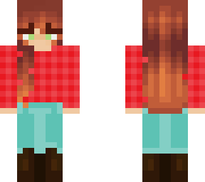 autumn stroll / lumber girl