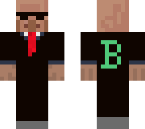 bisnis villager (the green b stands for bisns)