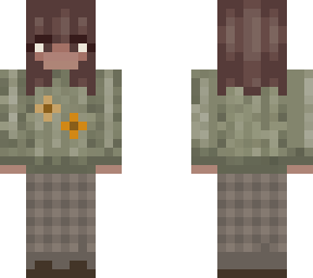 cozy flower sweater