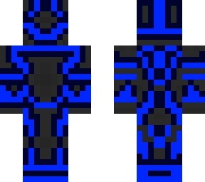 gta5 deadline tron suit with lighting glow 5