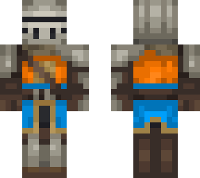 orange/light blue knight [not my skin]