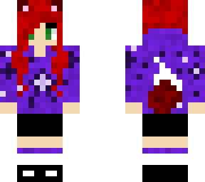 red fox starry girl