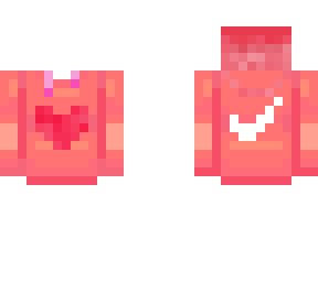 // nike hoodie // (valentine's day edition)