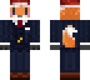 christmas hat fox
