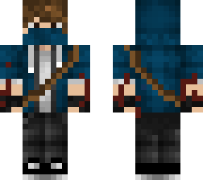 hoodie assassin dude w/ bloody fist 2024