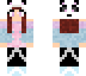 cute panda beanie girl