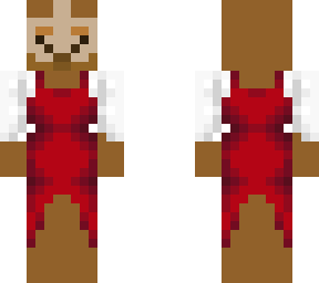 llama vestida