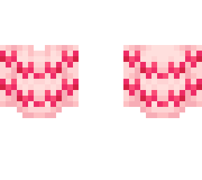 ob - valentine pink sweater w/ hearts