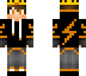 orange lightning pringe
