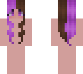 split hair brunette base