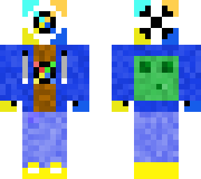my brother reskin with hoodie
