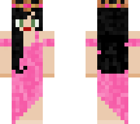 pink dress