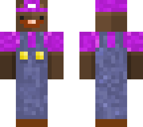 waluigi bear (fixed) (fixed)