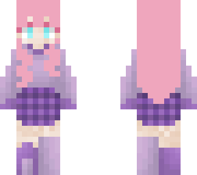 cutie pink haired girl (fixed it)