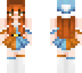 dian christmas blue & orange!