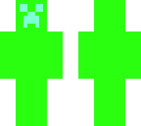 glitchy creeper dream style
