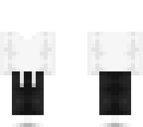 ob - classic white shirt w/ black pants