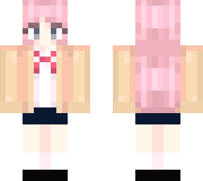 pink hair girl