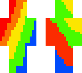 rainbow character